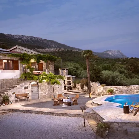 Isolated Stone House 