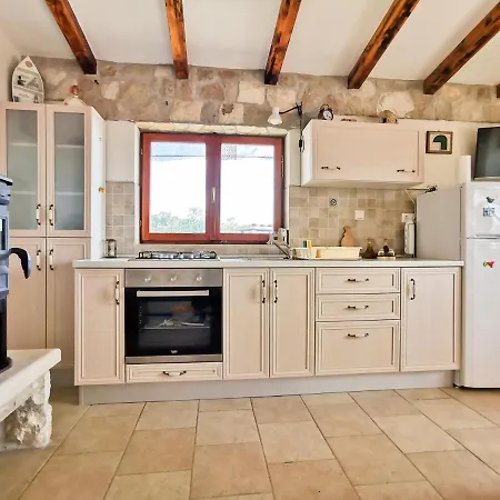 Isolated Stone House 